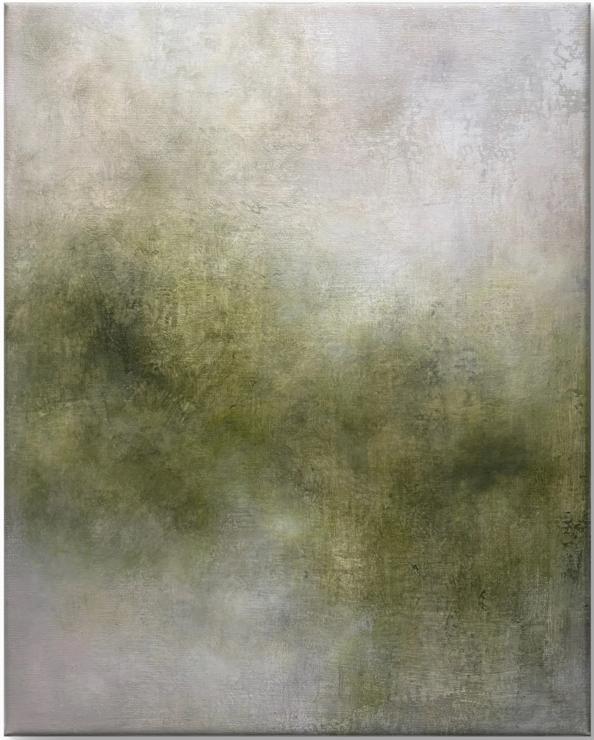Contemporary acrylic painting "Layer 27" from the Sediments series