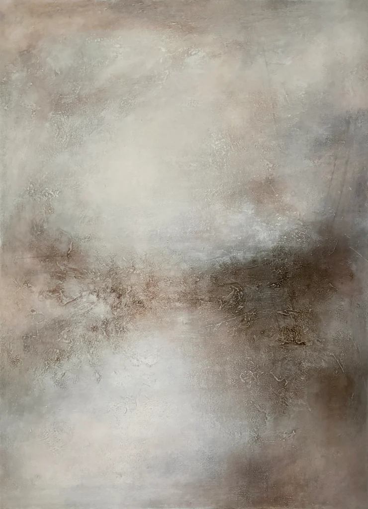 Contemporary acrylic painting "Layer 47" from the Sediments series
