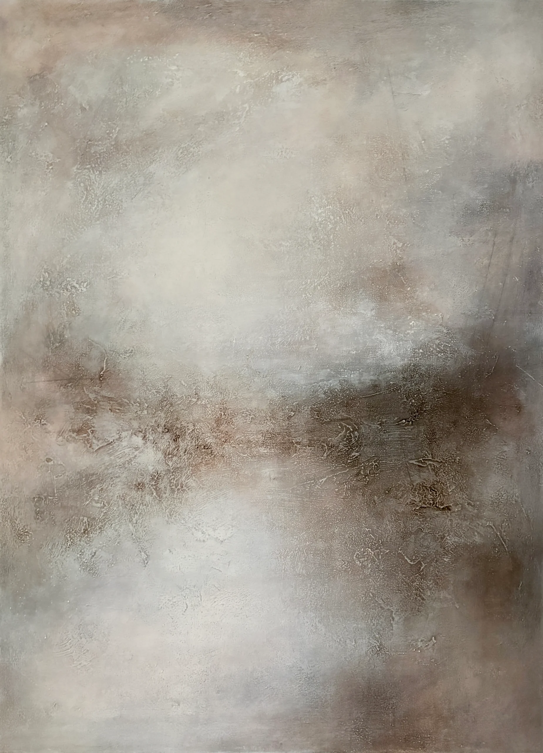 Contemporary acrylic painting "Layer 47" from the Sediments series